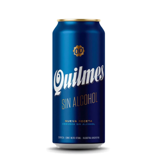 Quilmes Sin Alcohol 473 ml – Cerveza 0.0 % Refrescante